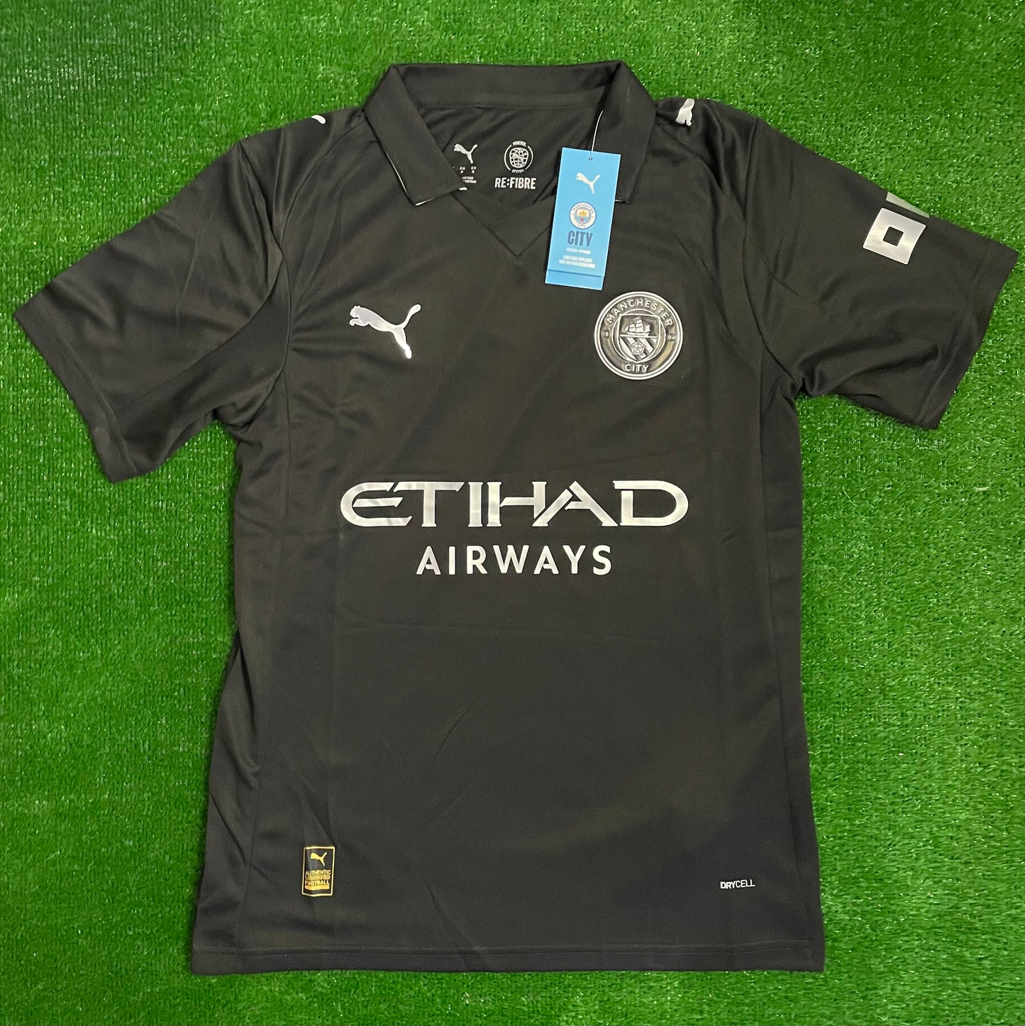 Manchester City Black Special Edition Jersey Fan Version