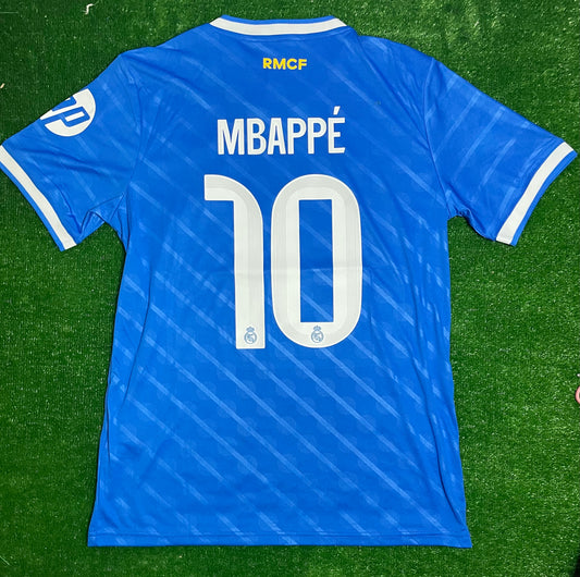 Real Madrid Third Kit 25/26 Mbappe Fan Version