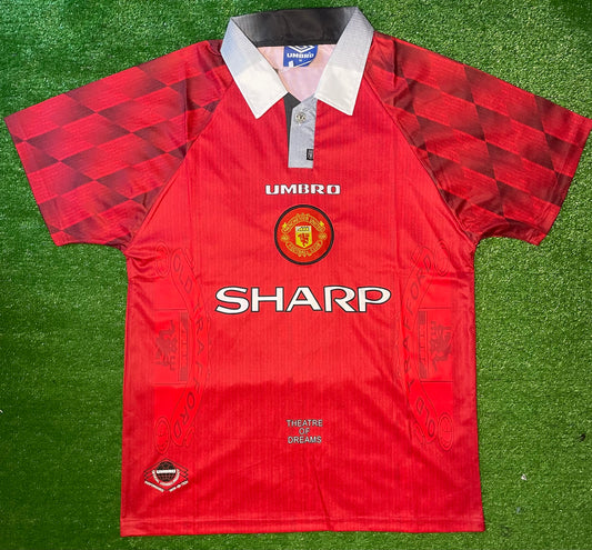 Manchester United Cantona Retro Jersey Fan Version