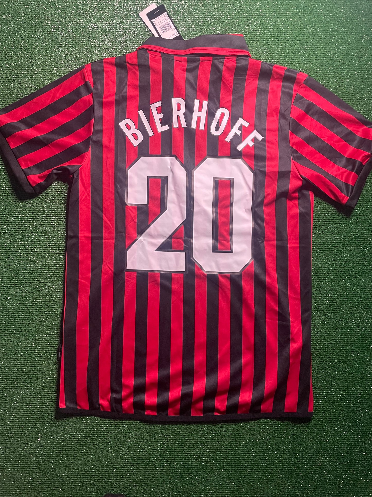 AC Milan Bierhoff Retro Jersey Fan Version